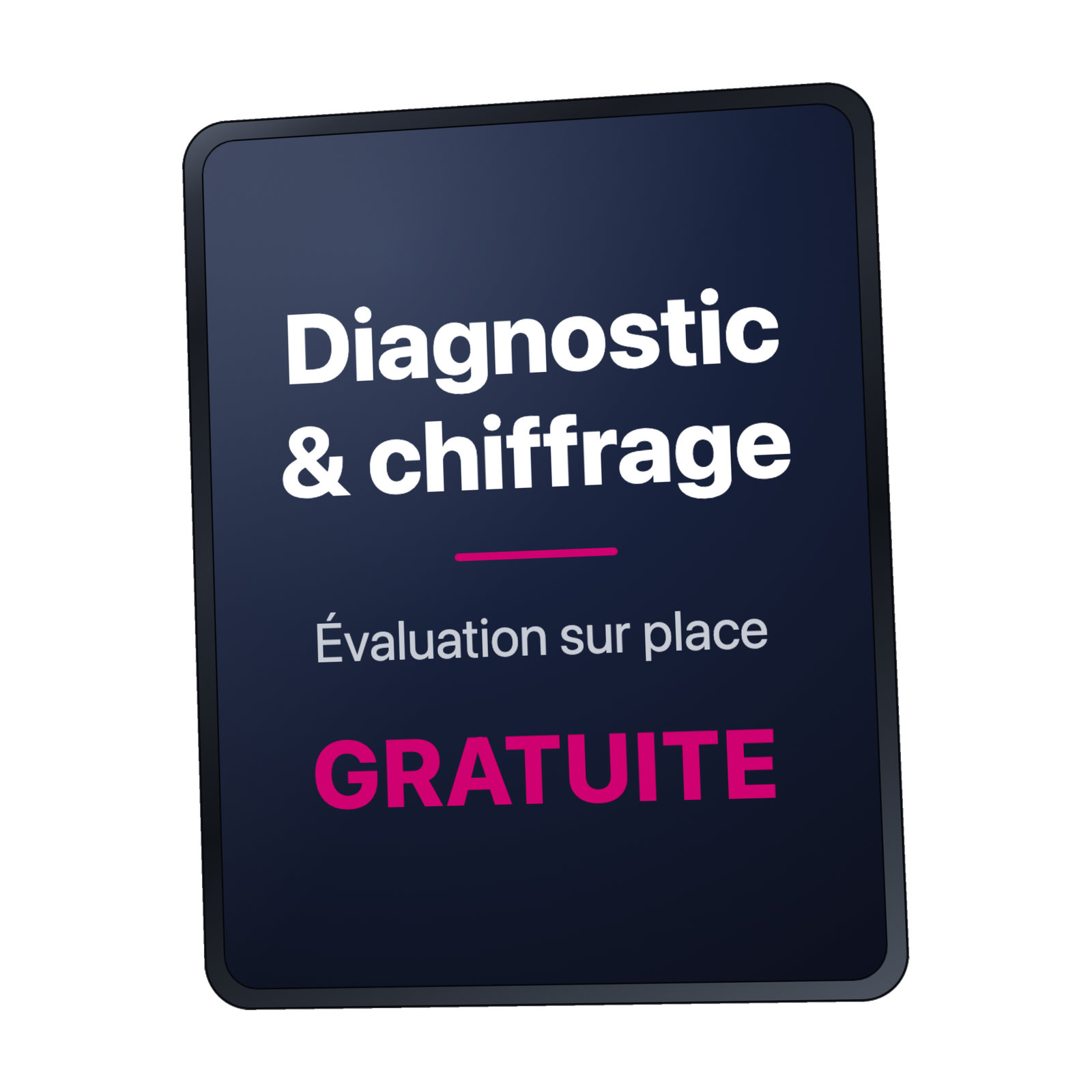 Visite &amp; devis détaillé